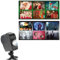 Halloween Holographic Projector, Halloween Window Projector,Christmas Led Holographic Projection Lamp,Built in 12 Movies with A Tripod,for Festival Parties Decoration Projection Lamp Show