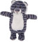 K Collection 3D Novelty Hot Water Bottle with Removable Cover - Tiger Design - Soft Plush Cover - Premium Natural Rubber