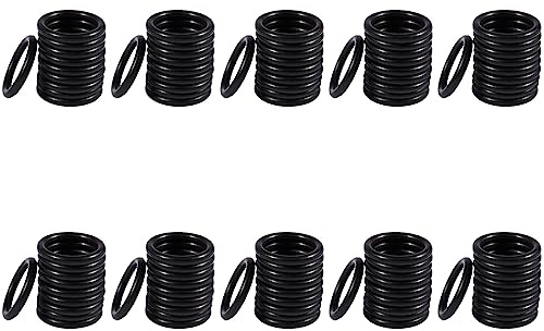 Niniang 100 Stück Gummi Mechanische O-Ringe 15 mm x 9 mm x 3 mm