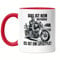 Hey!Print Das ist kein Motorrad das ist ein Lifestyle Motorradfahrer Tasse Rot - Biker Geburtstagsgeschenk