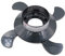 Funien Gas Carteridge Plastic Base Bracket Gas Bottle Fixed Support Propane Cylinder Base Replacement for Camping,gas bottle base