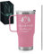 Maverton Mug Isotherme avec Paille en Acier Inoxydable - Mug Personnalisé Rose 600 ml - Cadeau Personnalisé pour Copine Petit-Amie - Cadeau pour la Saint-Valentin Femme copine
