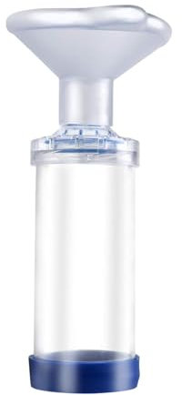 Generisch Aerosolkammer -Inhalator für Katzen/Hunde, tragbare Inhalatorabstandshalter, leichte Aerosolkammer -Inhalatorkammer für kleine oder mittelgroße Hunde Katzen