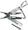 Gerber Multi-Tool mit 10 Funktionen, Stakeout Spark, Camping-Tool mit Frame-Lock Verriegelung, Zange, Feuerstarter, Karabiner u.v.m., Baltic Haze, 1070268