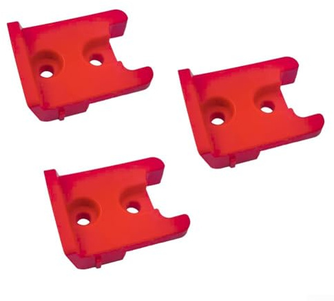 Honseadek 3Pics Tool Holder for 18V Cordless Tools - Snap Fit Drill Organizer and Wall Mount Storage Rack for Power Tool Stand, Garage Workshop Bracket