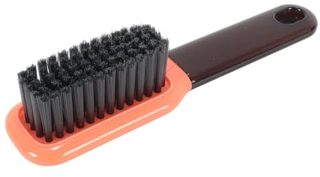 Gurtt Soft Grip Wide PP and Nylon Yarn Stripper Brush, Orange