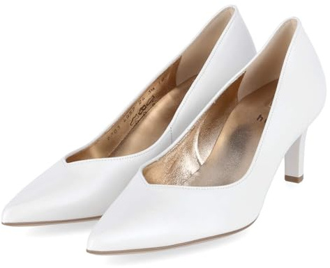 HÖGL 11867030300 Damen Klassische Pumps Glattleder in Weiss - Gr. 36