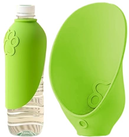 Botella De Agua Para Perro 5,9 Pulgadas - Dispensador De Agua Portátil Para Cachorro | Vaso De Viaje Impermeable Para Mascotas, Alimentador De Hidratación Al Aire Libre Para Caminar, Senderismo,