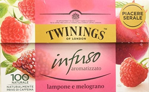 Twinings - Infusi Aromatizzati al Lampone e Melograno - Special Edition (20 Bustine)