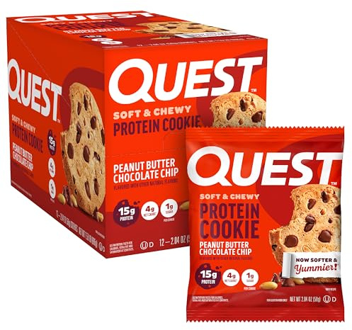Quest Cookie PB Chocolate Chip 12/box, 696 g