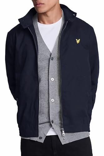 Lyle & Scott Homme Harrington Veste, Dark Navy, S