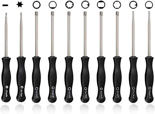 Hippotech 10 PCS Strumento di Cacciavite per la Regolazione del Carburatore Cacciavite Carburatore Sostituzione Homelite Homecite Strumenti di regolazione