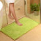 vctops Plüsch-Chenille-Badteppich, extra weich und saugfähig, Mikrofaser, rutschfest, für Badewanne, Badezimmer, Duschmatte, Friut Green, 61 x 88,9 cm