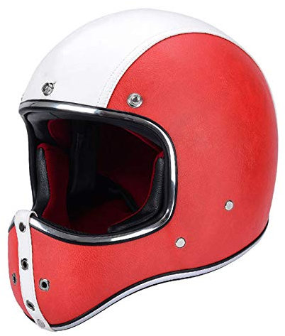GAOZHE Moto Casque Bol, Open Face Classic Sun Casque Moto Jet Vintage,- ECE Homologué en pour Scooter Chopper - Casque De Moto Homme Et Femme Pilot,pour Toutes Les Saisons