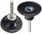 Bestgle 2pcs 2 Diameter Disc Pad Holder Roll Lock Sanding Polishing Mandrel Quick Change Die Grinder Accessories with 1/4 Shank for Rotary Tool Sanding Polishing Surface Conditioning Discs