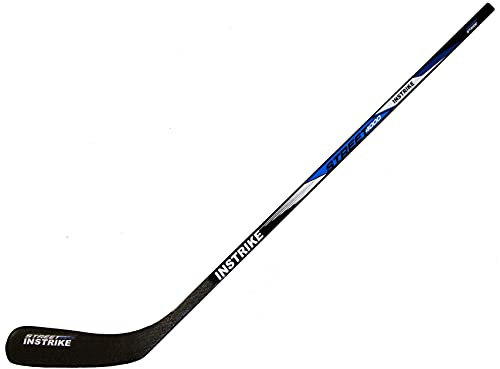 Instrike Street ST4000 Holzschläger Junior 52 für Straßen und Asphalt geeignet für Inlinehockey sowie Eishockey Premium Schläger (Rechts - Rechte Hand unten normal Linkshänder)
