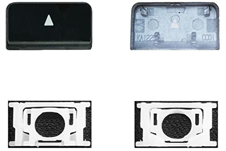 Bfenown Replacement Individual AP11 Type Up/Down Key Cap and Hinges for MacBook Pro Model A1425 A1502 A1398 for MacBook Air Model A1369/A1466 Keyboard to Replace The UP/Down Key Cap and Hinge