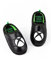Xbox Slippers Boys Kids Teens Game Console Logo Green Black Shoes 33 EU