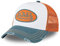 Cap Herren Anti-Reizung, Tracker Kappe Herren, Hunne, Bequem, Weiß/Orange, Einheitsgröße