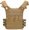 Tactical CS Field Vest, Outdoor Airsoft Combat Training JPC Vest, Breathable Nylon Adjustable for Unisex (Khaki)
