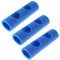 RiToEasysports Schwimmzubehör, 3 Stück Schwimmstangenverbinder EPE 2 Kreuzlöcher Schwimmnudelverbinder Poolnudel Schwimmnudelschaumstabverbinder (Blau)