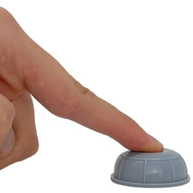 ATC Handel GmbH Silikon Schröpfkopf Cuppi - 4 cm - Vakuum Massage, Massage von Narbengewebe, Schröpfen Cups