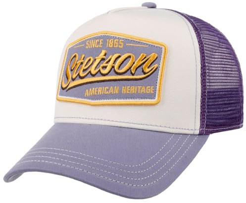 Stetson Highway Trucker Cap Snapback Baumwolle Herren Sommer Winter