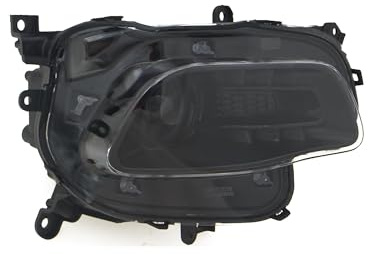 EDA PREMIUM auto Scheinwerfer, Frontscheinwerfer Rechts 68102846AE passend für JEEP CHEROKEE KL 2014-2018 elektrisch, Schwarz