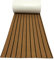 HONMEET 1pc Mat for Yacht Marine Carpet Faux Marine Mat Seating Marine Flooring Mat Boat Flooring Marine Flooring Foam Boat Deck Carpet Foam Boat Decking Yacht Deck Cushion Brown