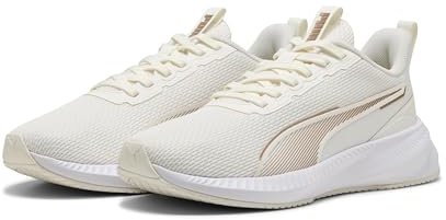 Puma Flyer Lite 3Road Chaussures de Course Unisexes, Or Puma Blanc Chaud, 43 EU