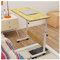Mobiler Betttisch mit höhenverstellbaren Rädern, tragbarer Schreibtisch für Laptop, Computer, Workstations im Home Office