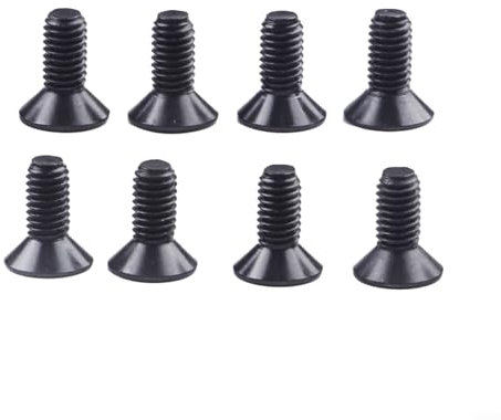 Kit de tornillos para zapatos de bloqueo de bicicleta, 8 piezas, para cerraduras de pedal de autobloqueo SPD para un rendimiento óptimo