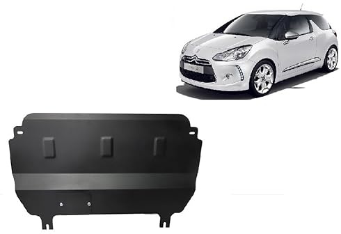 Scut Protection Stahl Unterfahrschutz für motor kompatibel mit Citroen DS3 (2009-2025) Scut Protection