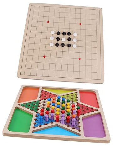 Vaguelly 1 Set Checkers Game Educational Plaything for Family Fun Board Game for Adults for Parties and Social Activities