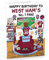 Football Birthday Card for Number 1 West Ham Fan – Lots of Club Inspired Details – Large A5 Card Size – Made in the UK – For Him or Her Supporters