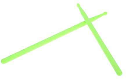 ERINGOGO Leichte Nylon-trommelstöcke in Hellgrün Für Profis Und Anfänger Beständig Und Passend Für Trommeln Perfektes Geschenk Für Musiker