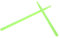 ERINGOGO 1Paar Leichte Nylon Drumsticks für Schlagzeug Langlebige Grüne Trommelstöcke für Profis und Anfänger alle Trommeln und für Schlagzeuger