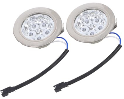 Gatuida e14 Led Warmweiss g9 Led Warmweiß Led Glühbirne: Glas silberfarben e14 Led Dimmbar Dunstabzugshaube Lampe g9 Led 2w Glühbirne Led Küche für Haushalt Küche und Bad Wohnzimmer, 2 Stück