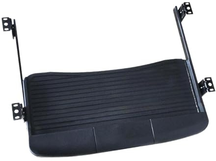 LeeQinersw under Desk Keyboard Tray Slide Out Computer Drawer, Comfortable, Ergonomic, Space Saving Keyboard Holder Pull Out for Home, Black