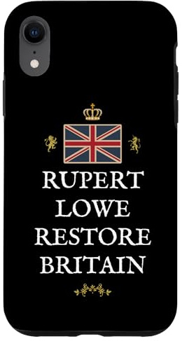 BRITISH PATRIOT GB PROUD UK UNITED KINGDOM RESTORE BRITAIN Case for iPhone XR