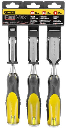 Stanley 16-268 FatMax Wood Chisel Set, 3-Piece by Stanley