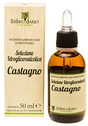 Castagno Gemmoderivato dona sollievo a gambe stanche e pesanti favorendo il microcircolo gambe, Soluzione Idrogliceroalcolica supporta il benessere delle gambe e la circolazione - 50ml