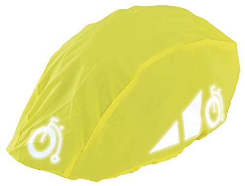 Prophete Reflexüberzug für Fahrradhelme Helmüberzug, gelb