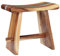 vidaXL Suarholz Massiv Hocker Badhocker Duschhocker Badestuhl Duschstuhl Holzhocker Fußhocker Nachttisch Blumenhocker Badezimmer 50x30x45cm Polyresin