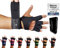 BLACKROX Fitnesshandschuhe Seattle Atmungsaktive Vergleichssieger Fitness Handschuhe mit Handgelenkstütze Herren Damen, für Kraftsport, Gym Gloves Fitnesshandschuhe, Bodybuilding (Schwarz, S)