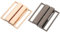 SOIMISS 2Pcs Metallschieber Schnallen Tri-Glide Knöpfe Verschlüsse Rechteck Gurtband Schieber Kleidung Zubehör Geschenke für Gurt Gürtel Rucksack DIY Zubehör 40Mm