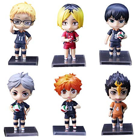 Anime Statuen Modell 6 Q Volleyball Junior Sets Toru Ozawa Lone Claw Schleifen Anime Souvenirs Sammlerstücke Basteln Spielzeug Anime Figuren