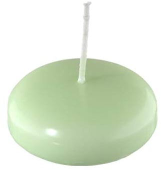 Bougies Flottantes Kiwi Vert 26 x Ø 42 mm, 8 Bougies