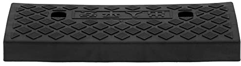 Rampa d'acera de 5 cm - Rampe de seuil d'entrée portable pour véhicule de voiture, entrée de voiture, ressort de charge, fournitures, noir