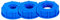 IBC Container Tank Verbinder Adapter Deckel Innengewinde IG S60x6 Grobgewinde Blau Kunststoff Tankdeckel (setzen: 1/2, 3/4, 1 Zoll)
